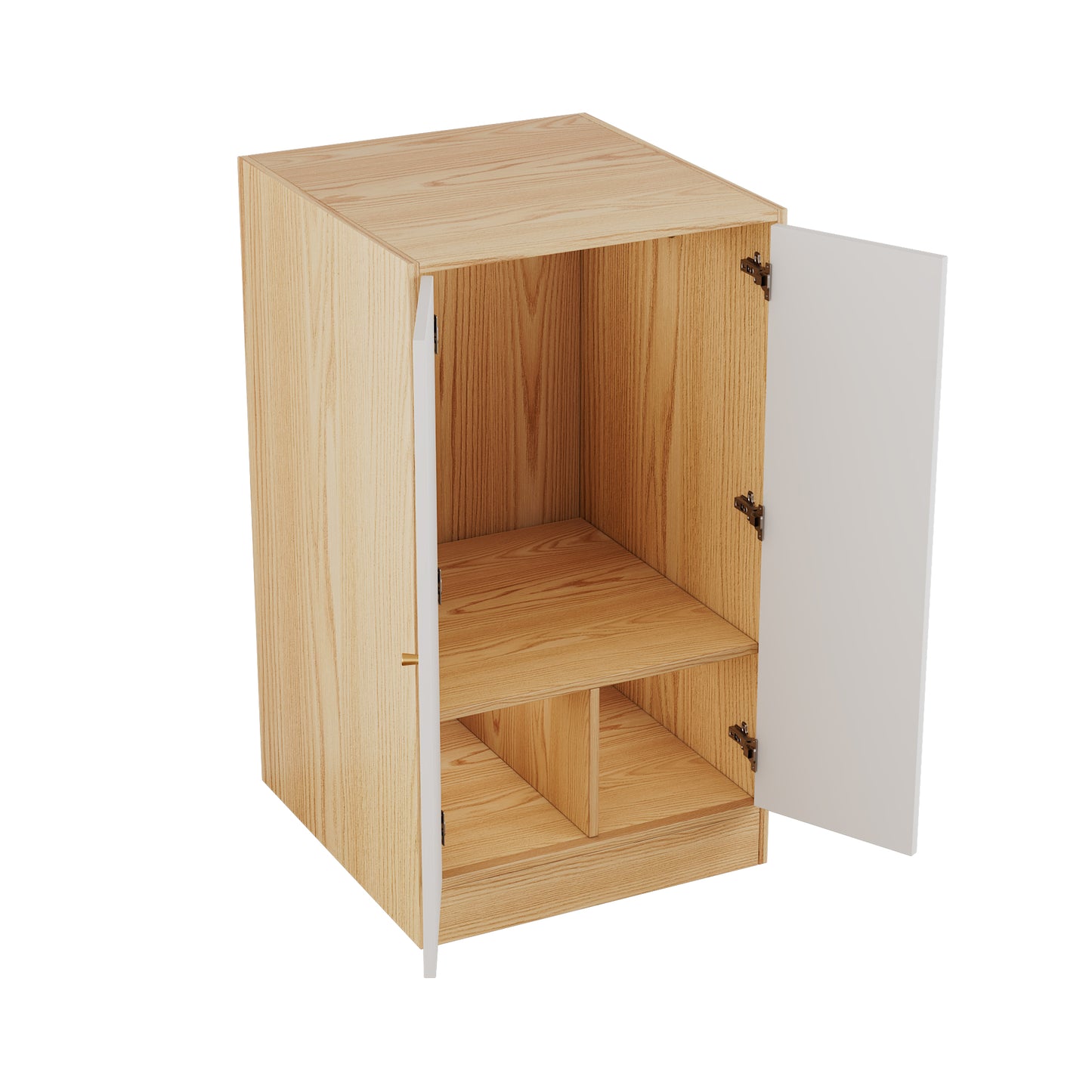 (Z)Minimalist Two Door Wardrobe - For bedroom, living room, children's roomMultifunctional storage cabinet