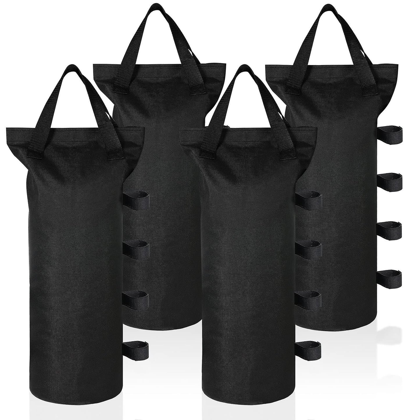 (Y)Set of 4 Gazebo Sandbags, 600D Oxford Thick Sandbag Weight, Waterproof Sandbags for Gazebo Parasol Trampoline