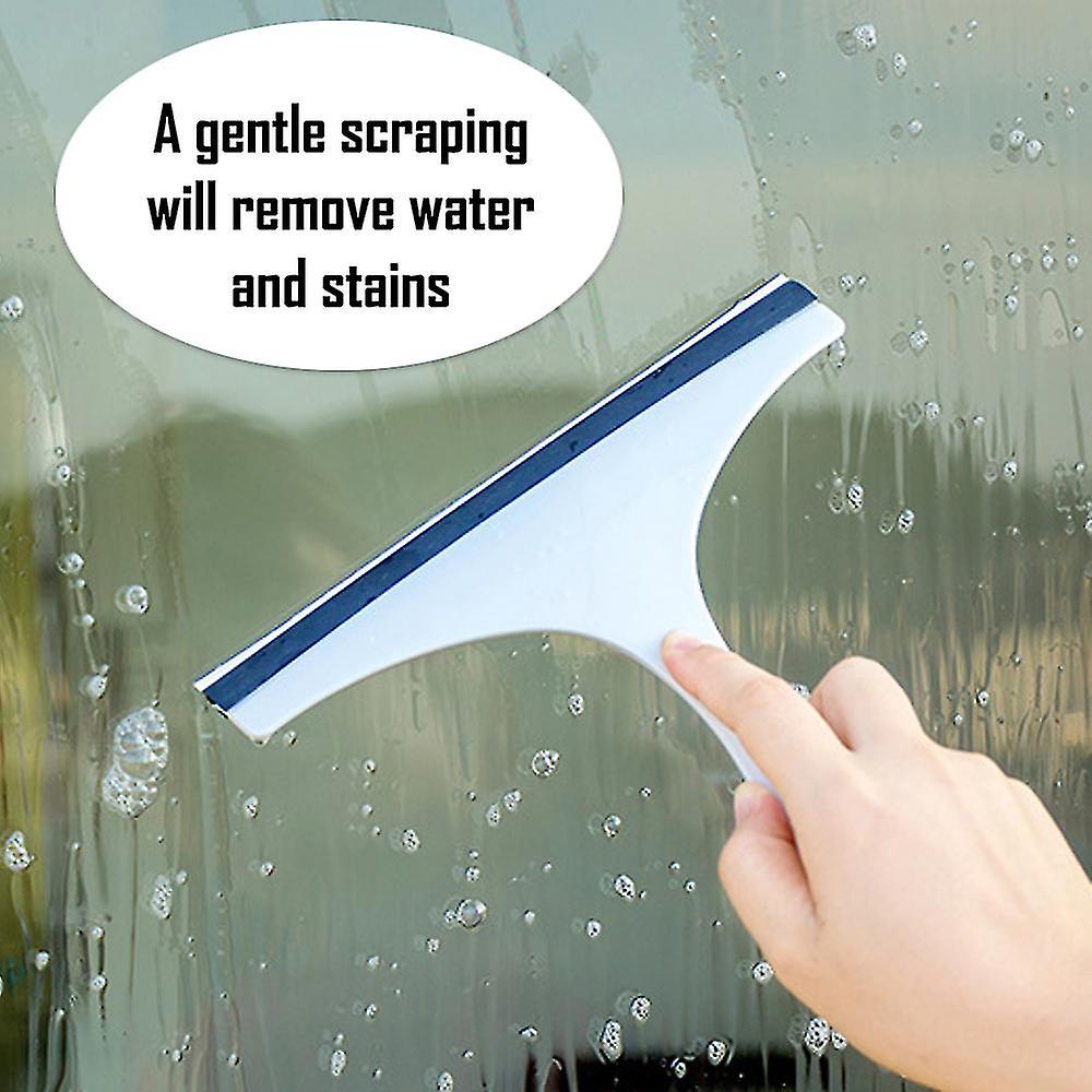 (Y)Cleaner For Bathroom, Multi-purpose Rubber Squeegee For Shower Door, Glass Window Wiper,(pcs Of3)