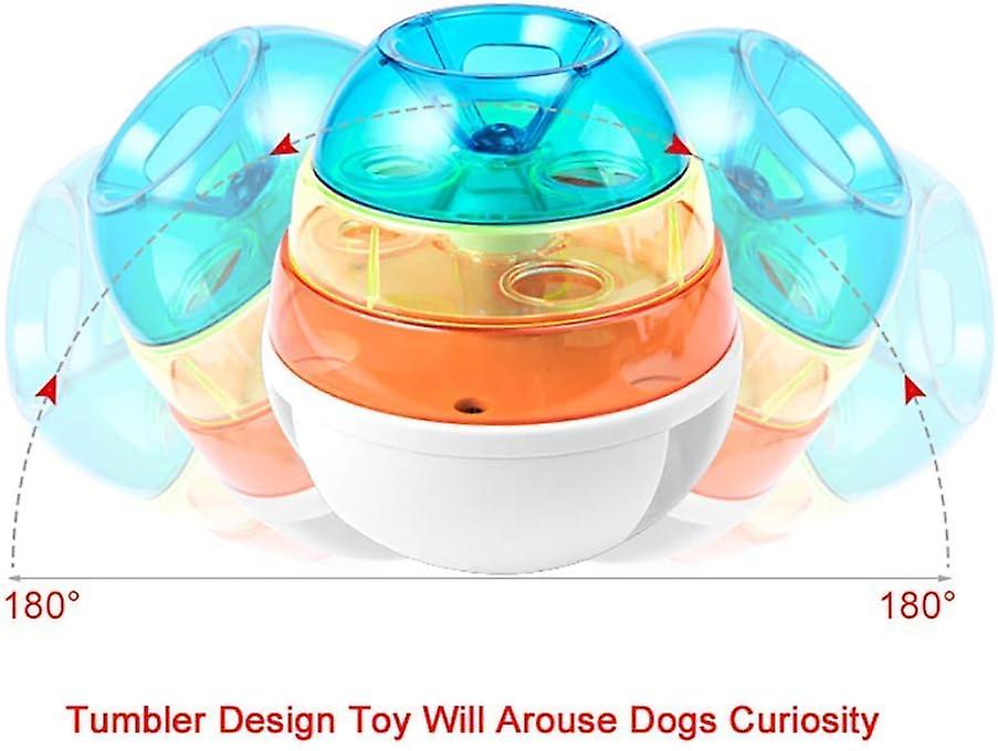 (Y)Treat Tower Dog, Dog Treat Ball, Adjustable Dog Treat Dispensing Dog Toys, Dog Treat Tower Toy Pet Slow Feeder Ball