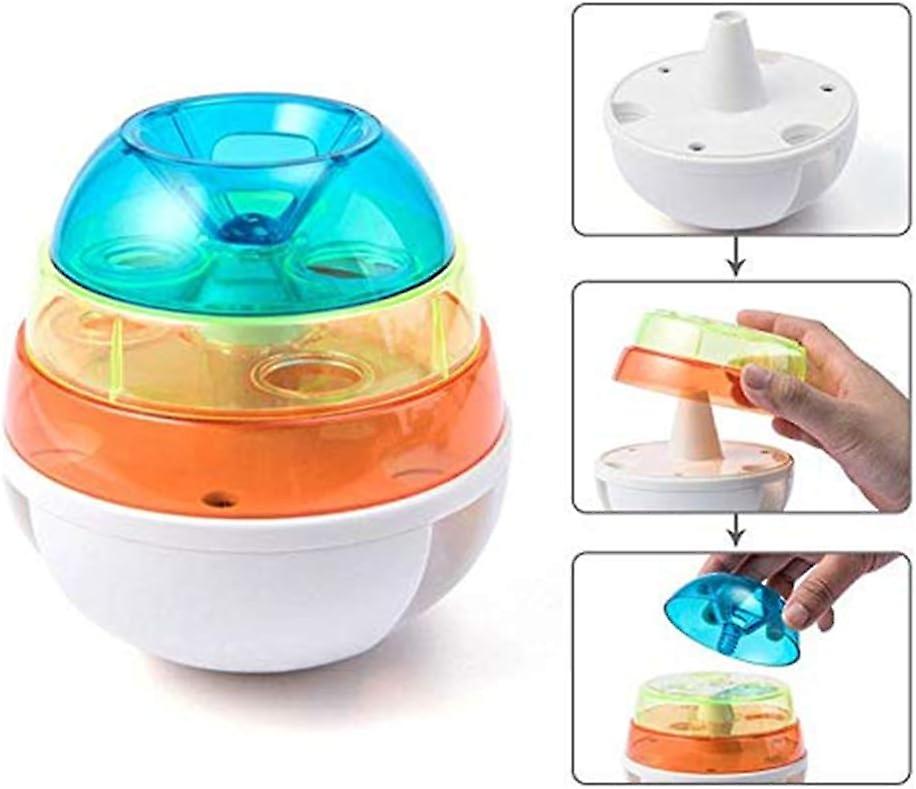 (Y)Treat Tower Dog, Dog Treat Ball, Adjustable Dog Treat Dispensing Dog Toys, Dog Treat Tower Toy Pet Slow Feeder Ball