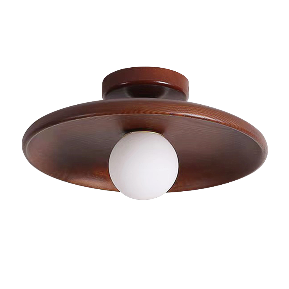 (Z)Simple Wooden Ceiling Light with Nordic Aesthetics That deal for Aisle, Entrance, Hallway