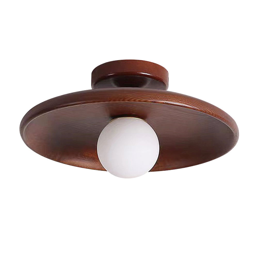 (Z)Simple Wooden Ceiling Light with Nordic Aesthetics That deal for Aisle, Entrance, Hallway