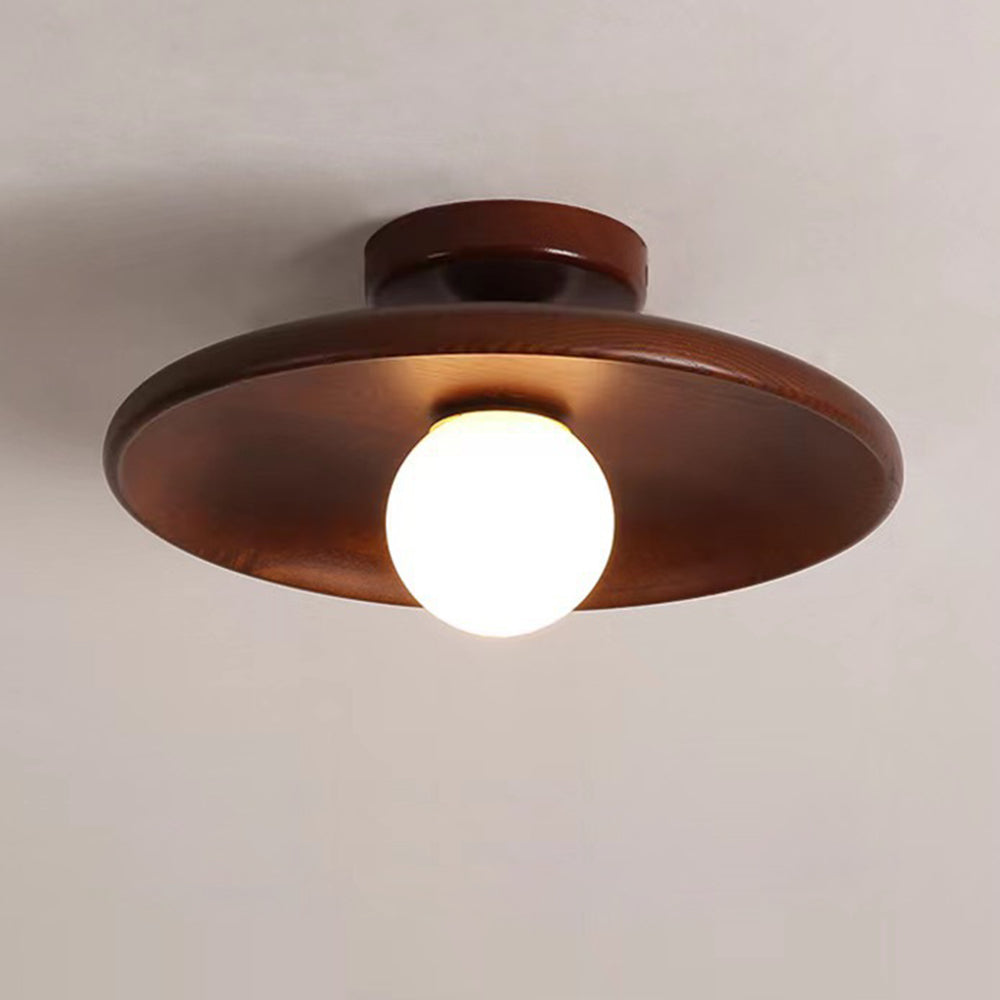 (Z)Simple Wooden Ceiling Light with Nordic Aesthetics That deal for Aisle, Entrance, Hallway