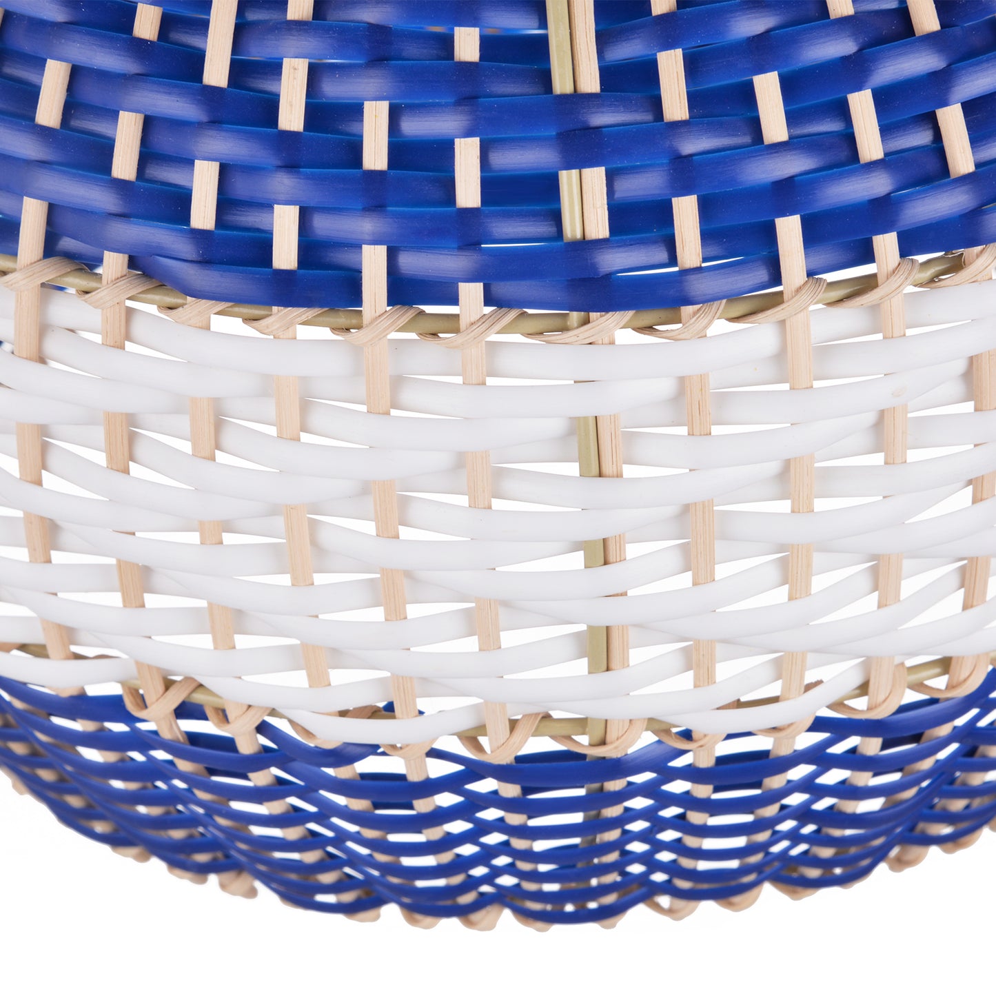 Kitchen Island Rattan Pendant Light Fixture DIY Wicker Lampshade