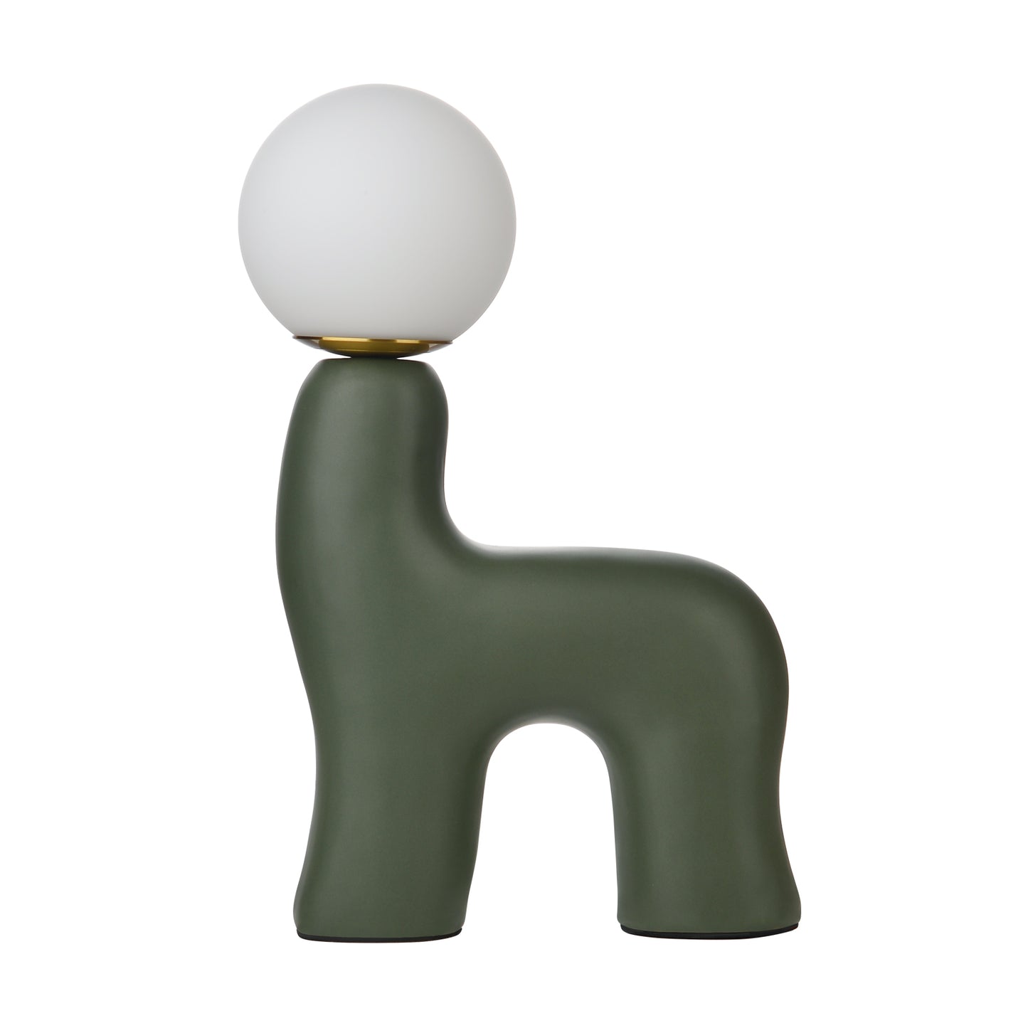 (M) Horse Green Table Lamps G9 for Bedroom Bedside Desk Lamp