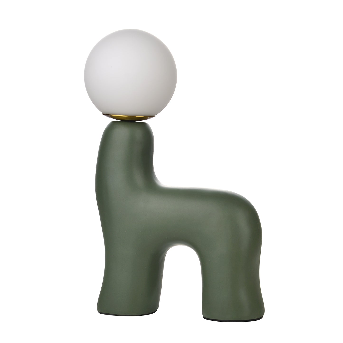 (M) Horse Green Table Lamps G9 for Bedroom Bedside Desk Lamp