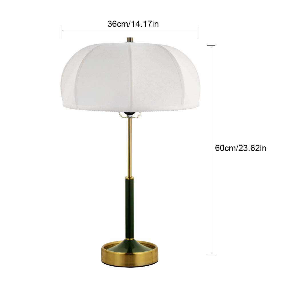 (Z)ARTURESTHOME bedside lamps table lamps cloth table lamps for bedroom and living room cloth table lamps