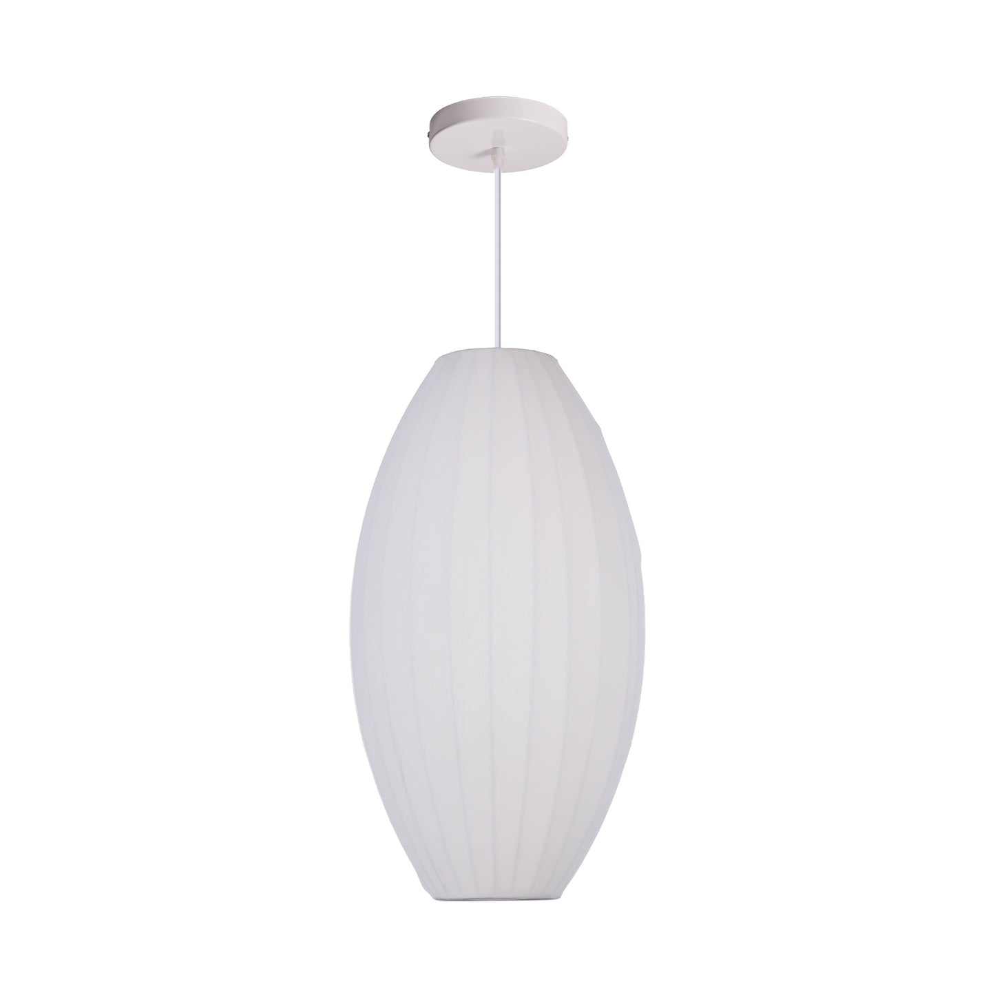 (Z)Modern Oval Pendant Light with Adjustable Hanging Length - Ideal for Dining,Living, and Bedrooms