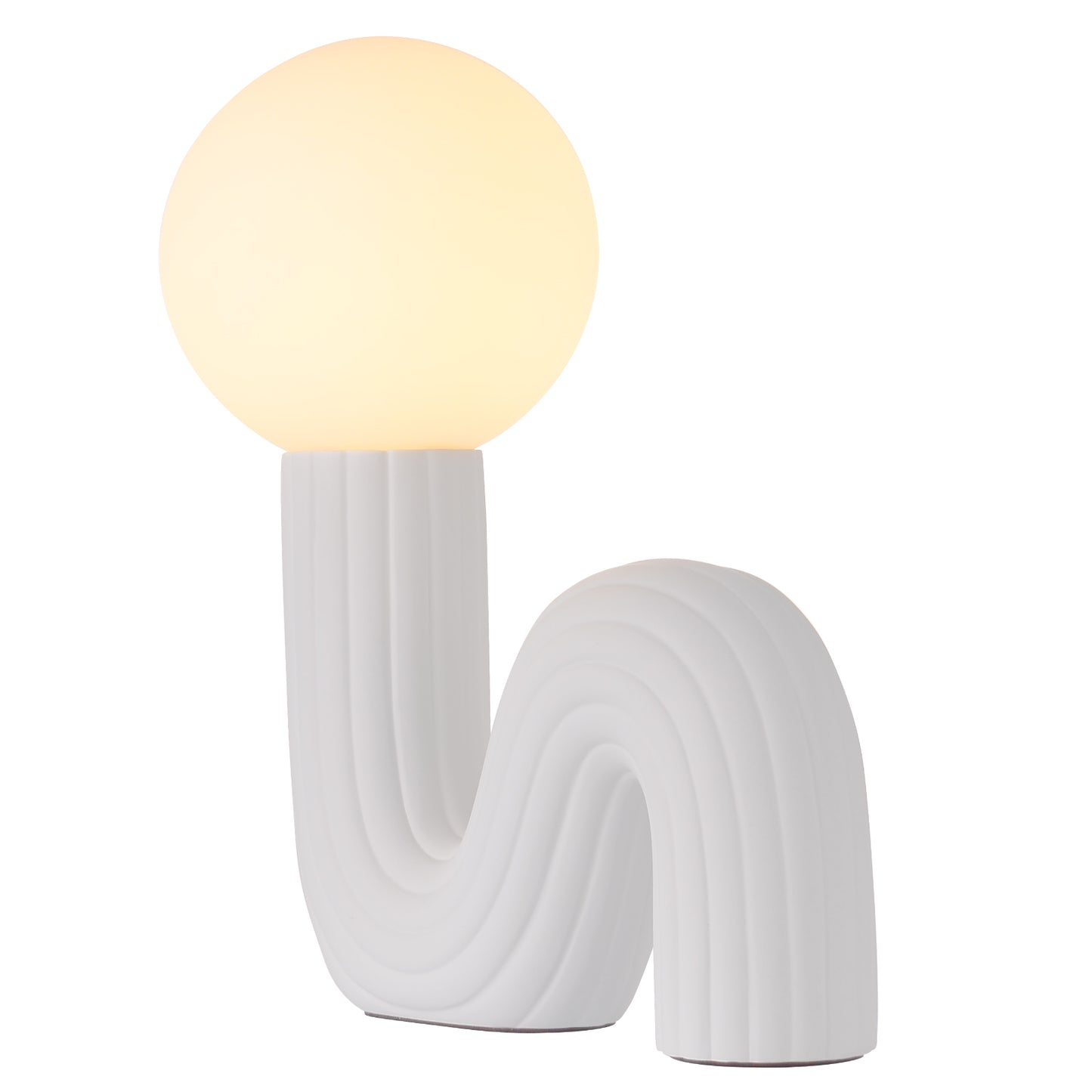 (M) White Table Lamps G9 for Bedroom Bedside Desk Lamp