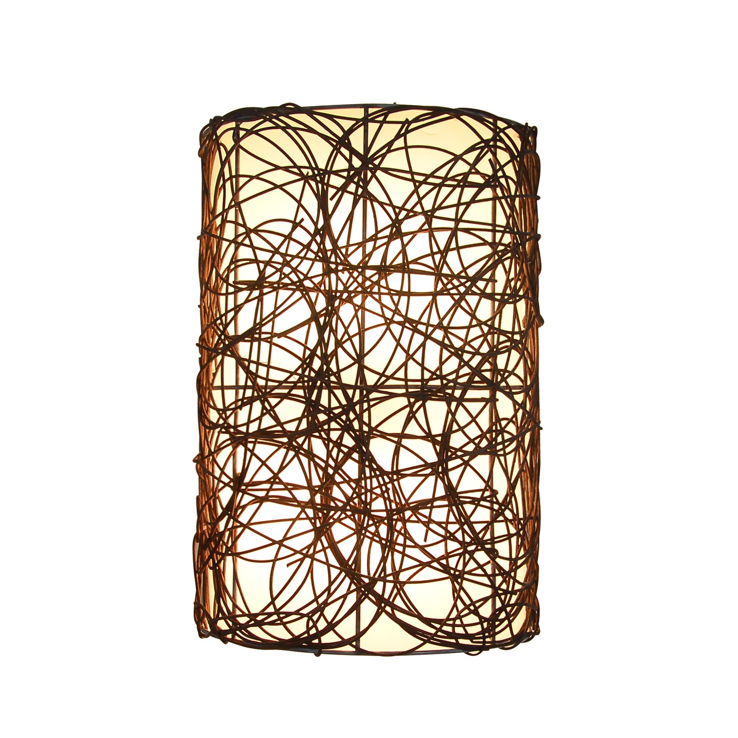 (Z) Wall lamps Rattan wall lamps Hand-woven rattan wall lamps Vintage lamps Retro style wall lamps Suitable for living room bedroom wall lamps