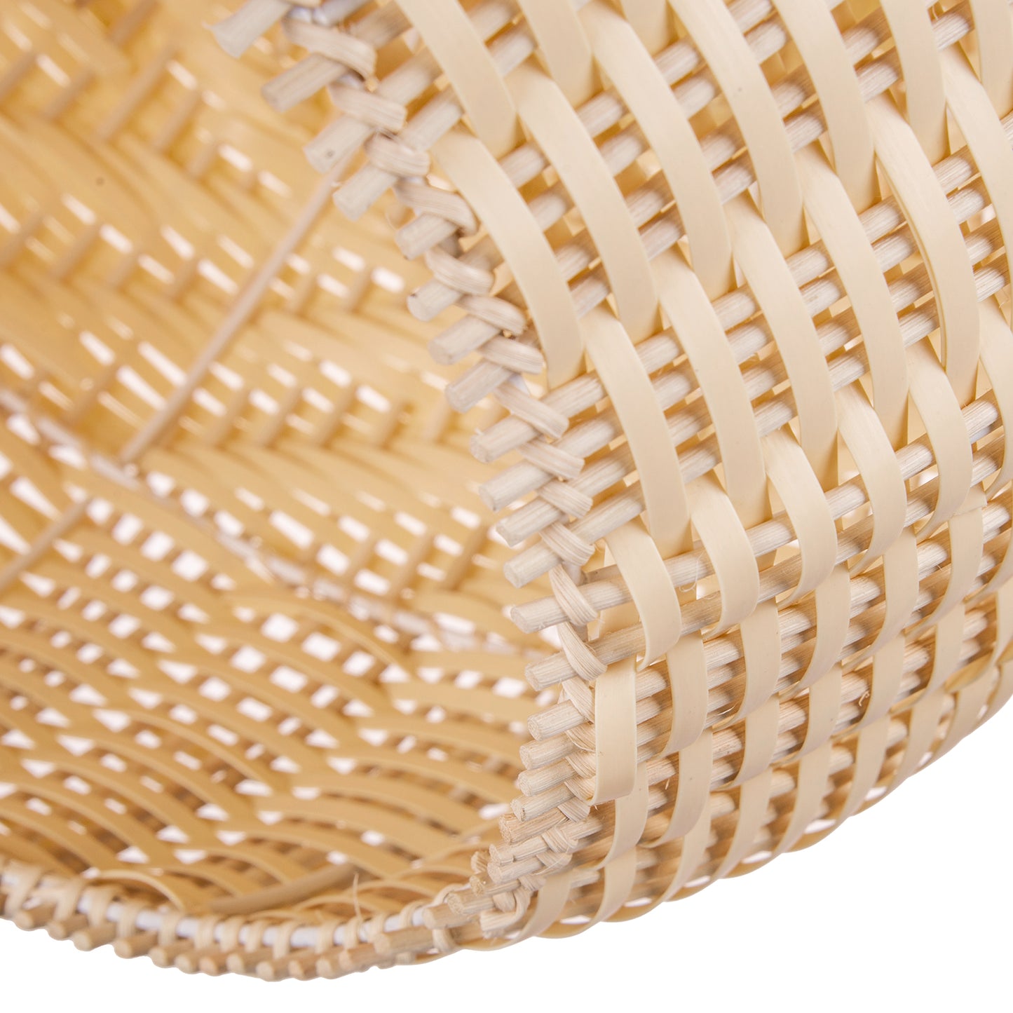 (Q)Bohemian Handmade Rattan and Bamboo Pendant Light, Retro Style Garden Pendant Light, Suitable for Dining Rooms, Living Rooms, and Farmhouses.
