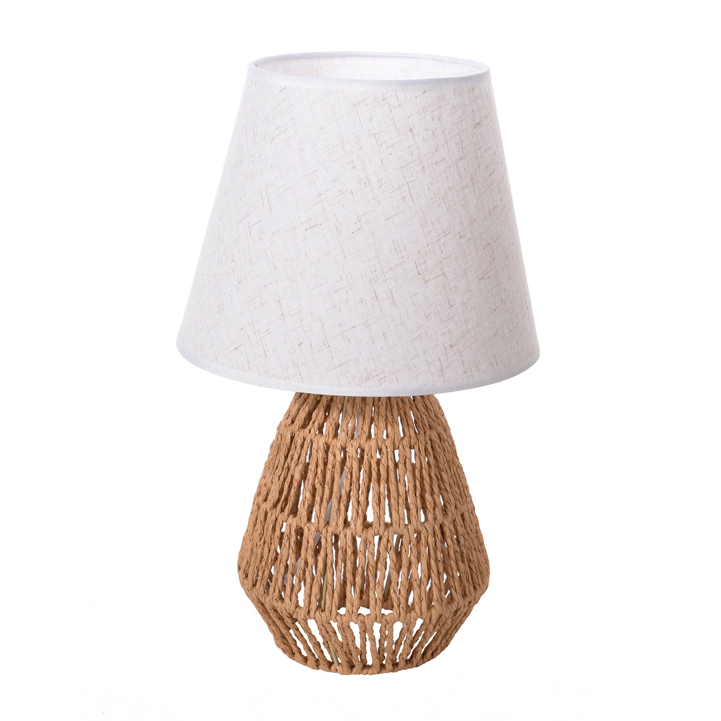 (Z)ARTURESTHOME Bamboo Bedside Lamp Table Lamp Rattan Table Lamp Bamboo table lamp Suitable for bedroom and living room