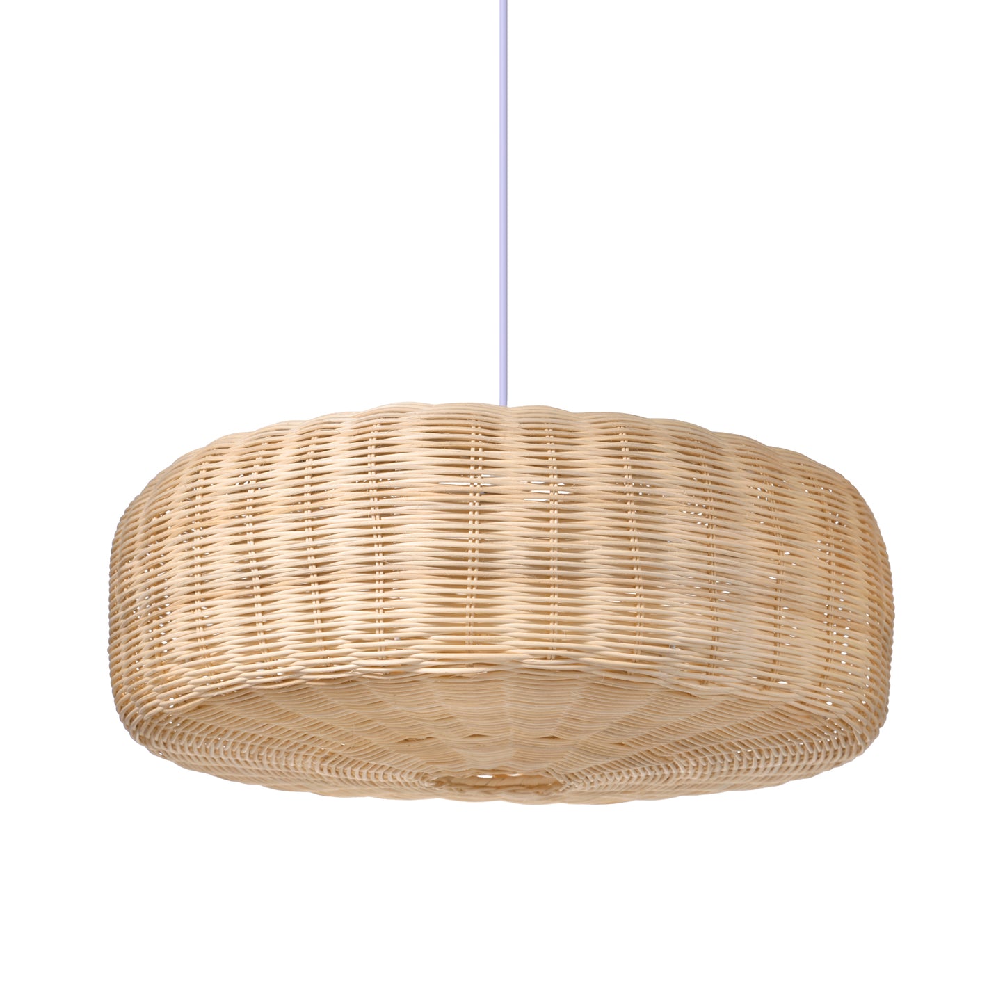 (Z)ARTURESTHOME Bamboo Pendant Light Fixture 1 Light Rattan Pendant Lamp Handmade Woven Hanging Light for Kitchen Living Room