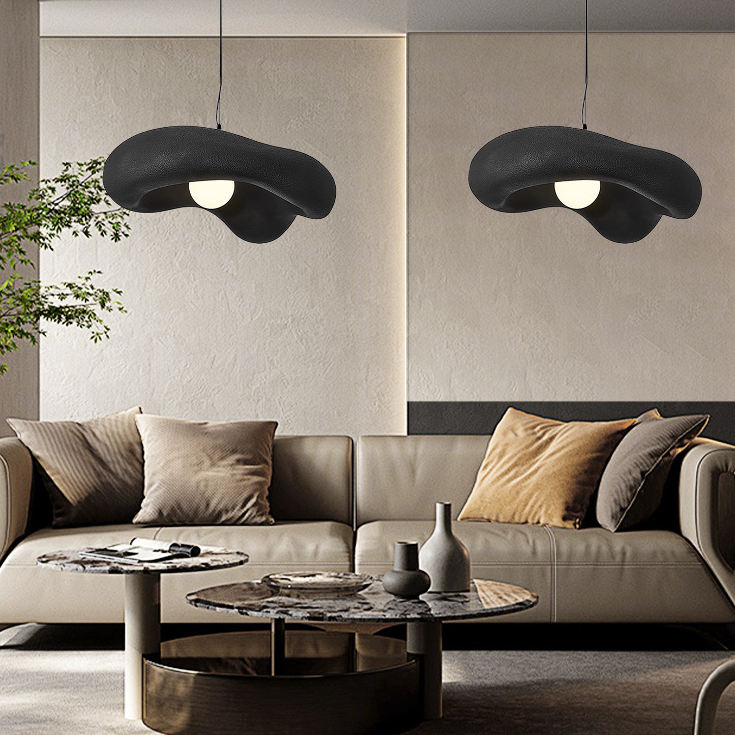 Scandinavian Modern Creative Art Irregular Pendant Light