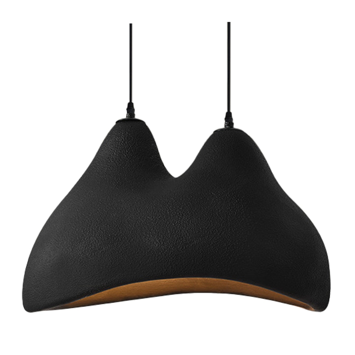 Scandinavian Modern Minimalist Hump Shaped Chandelier