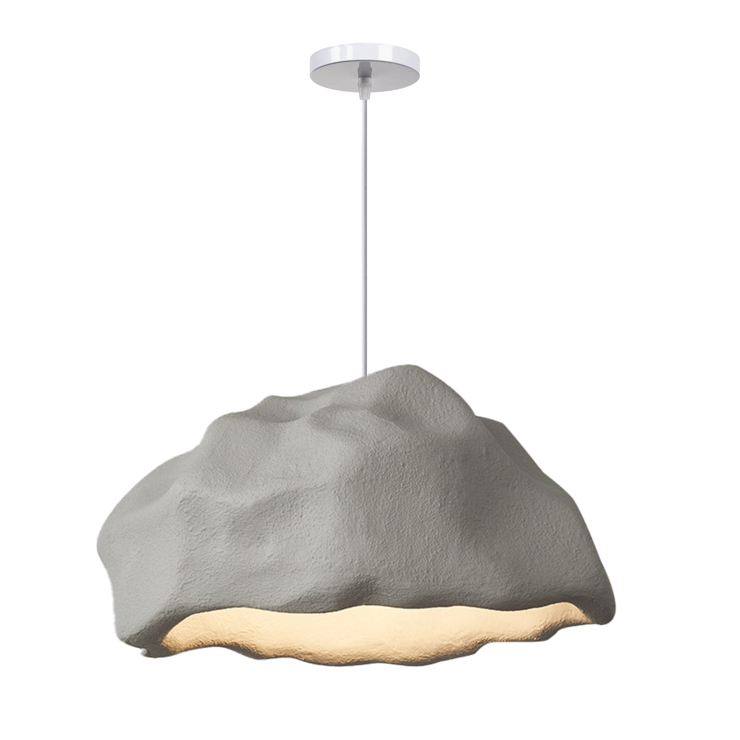 Nordic Modern Natural Style Indoor Irregular Rock Decorative Chandelier