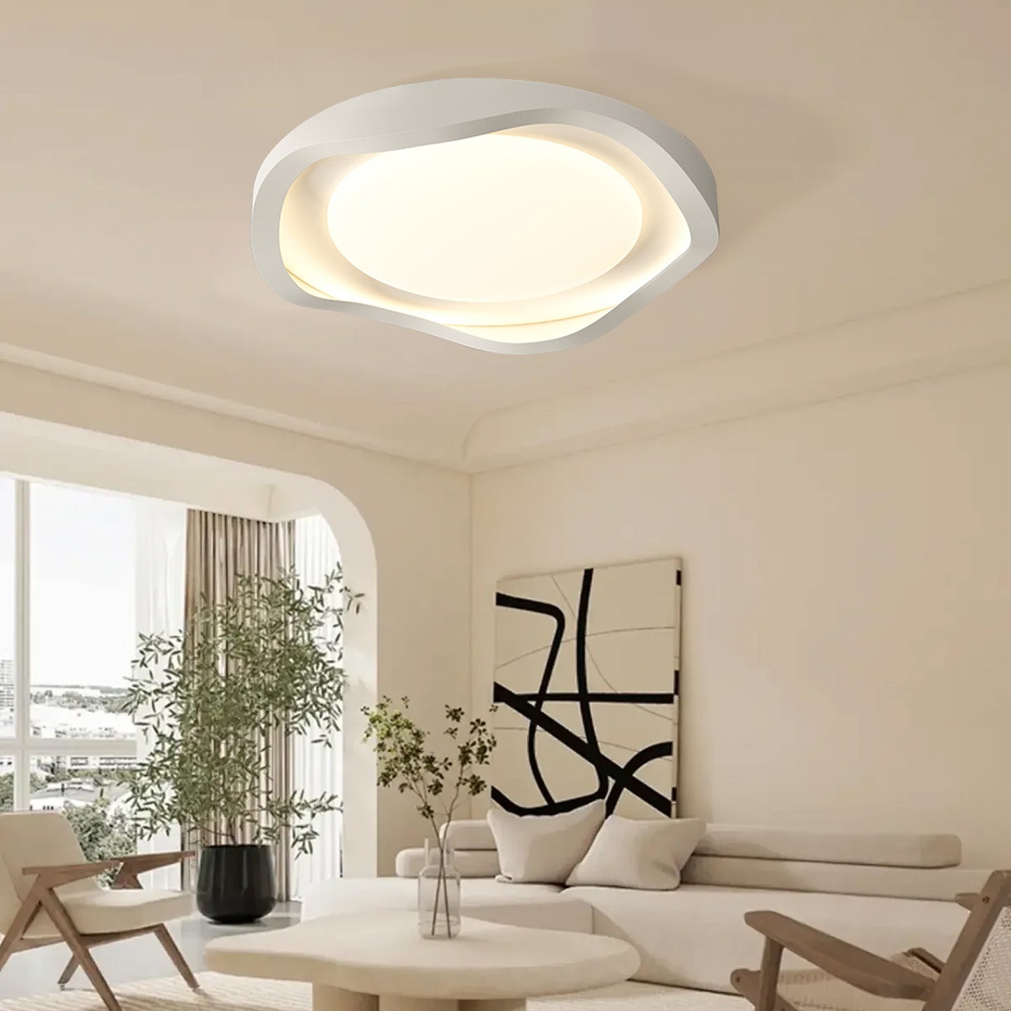 (N) ARTURESTHOME Modern Minimalist Style Eye Protection Ceiling Lamp