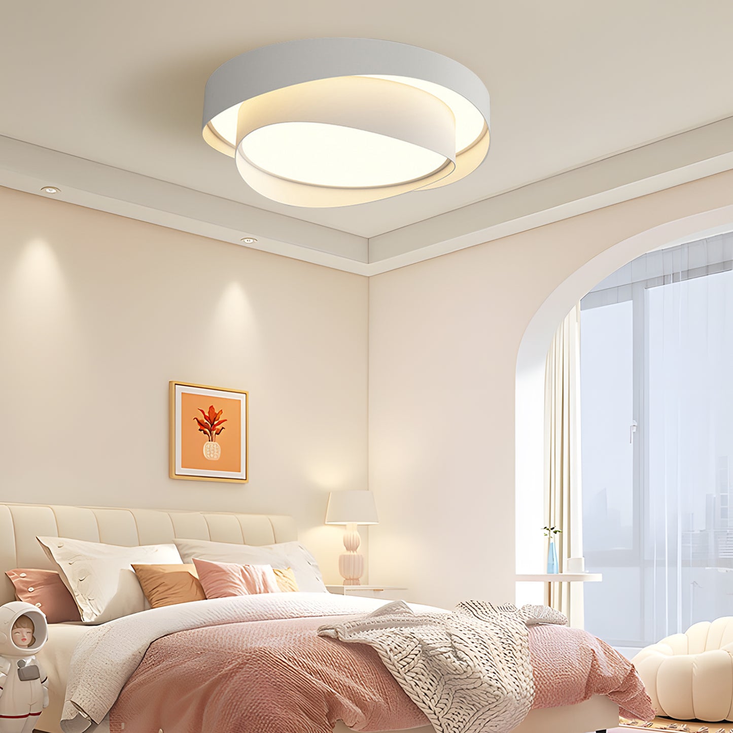 (N) ARTURESTHOME Nordic Simple Creative Decorative Bedroom Ceiling Lights