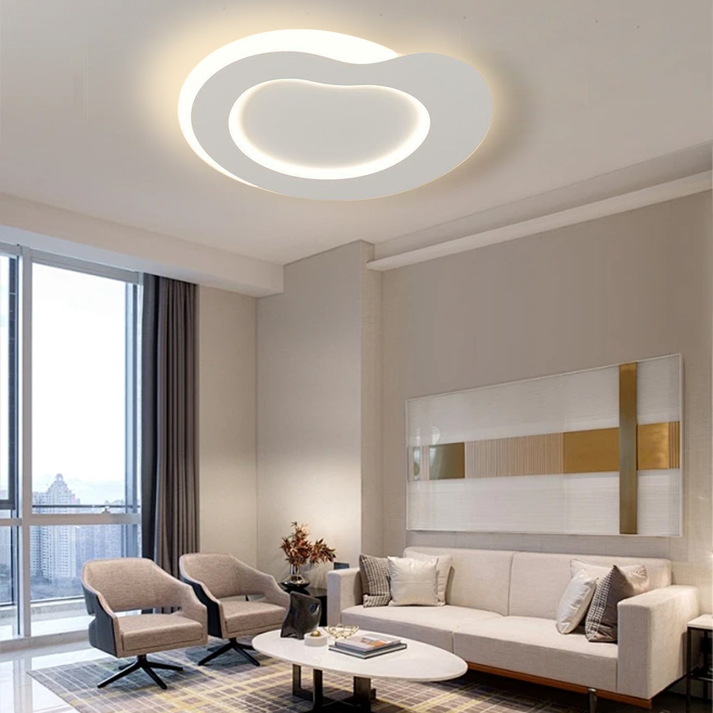 (N) ARTURESTHOME Modern Minimalist Fashion Bedroom Ceiling Light