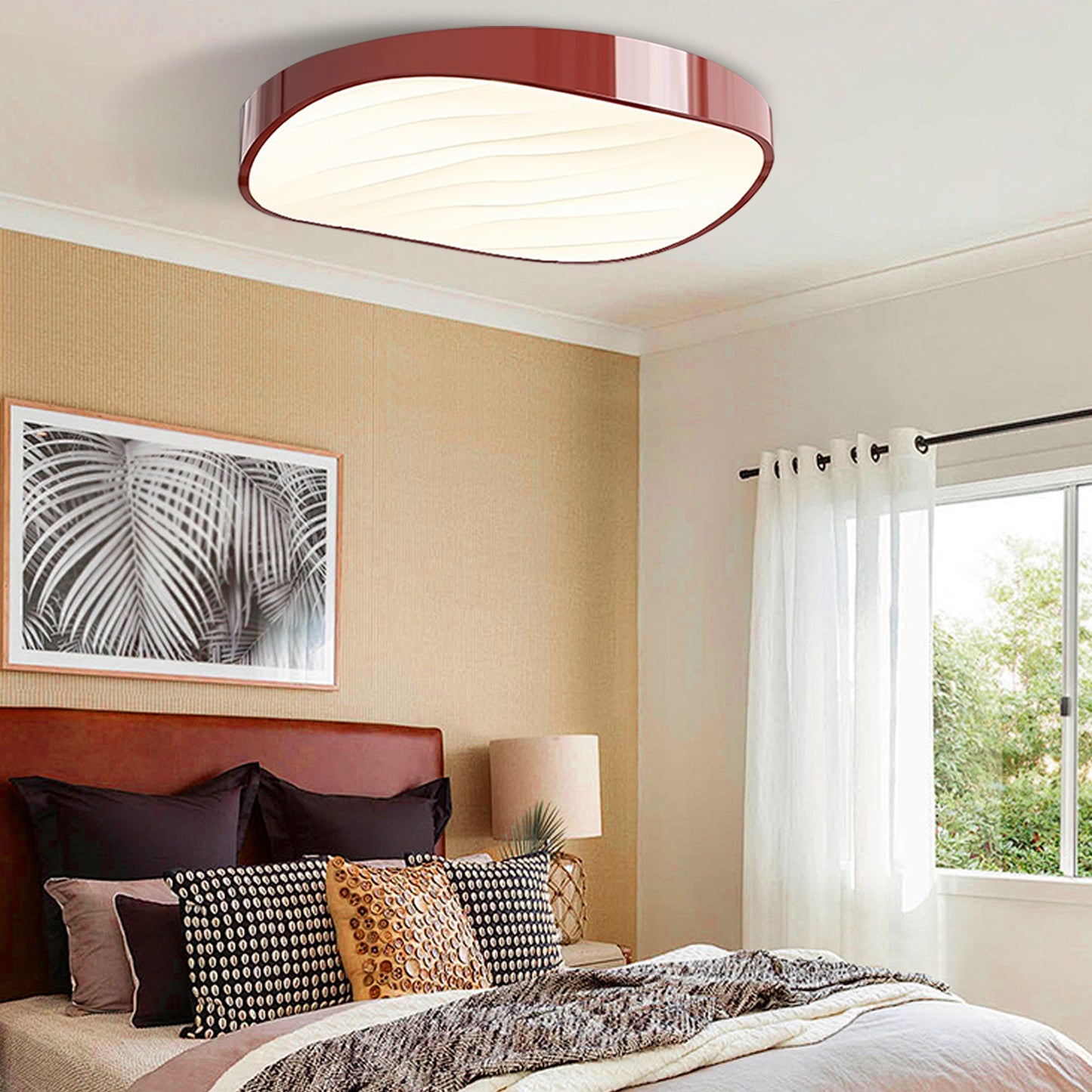 (N) ARTURESTHOME French Creative Cream Style LED Ceiling Light