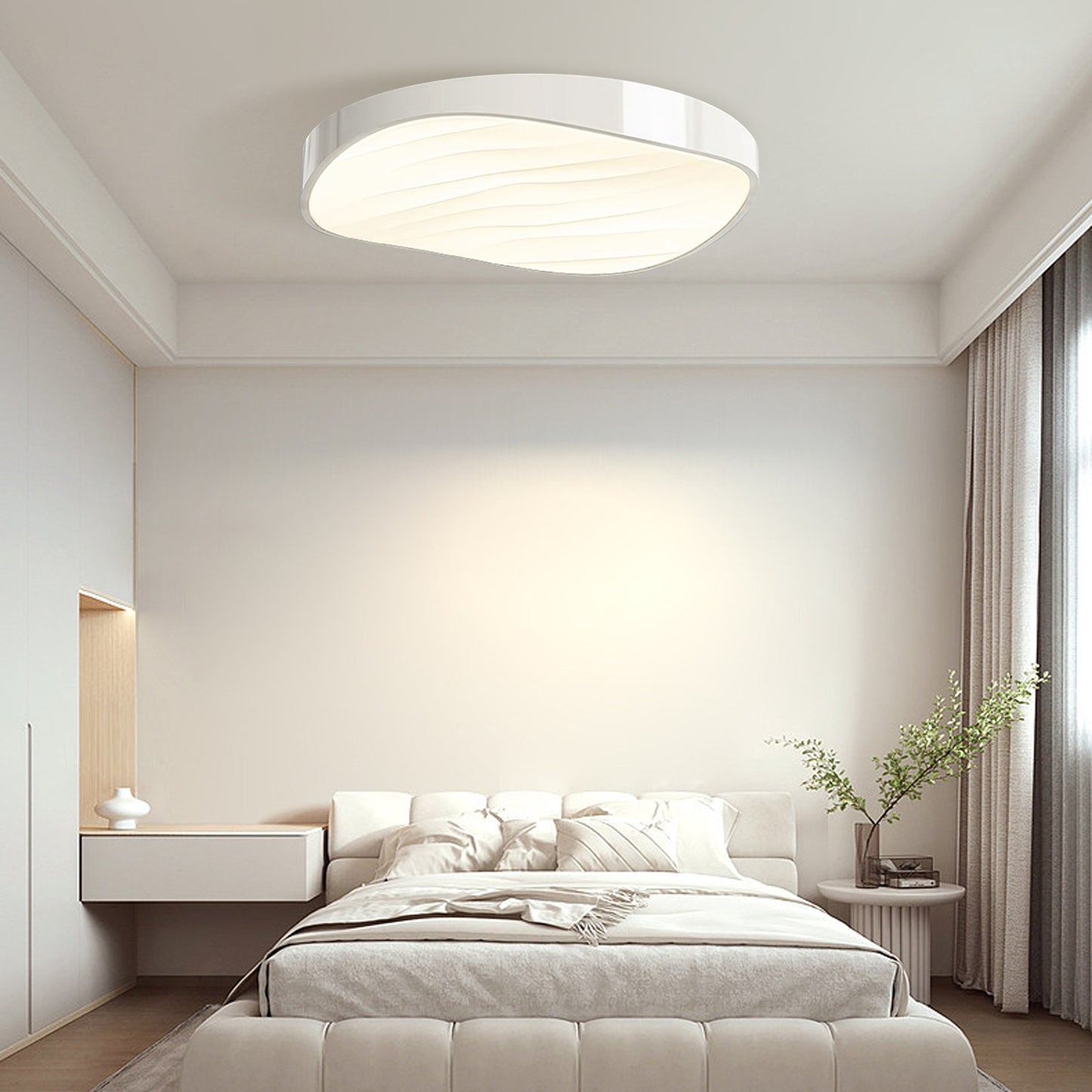 (N) ARTURESTHOME French Creative Cream Style LED Ceiling Light