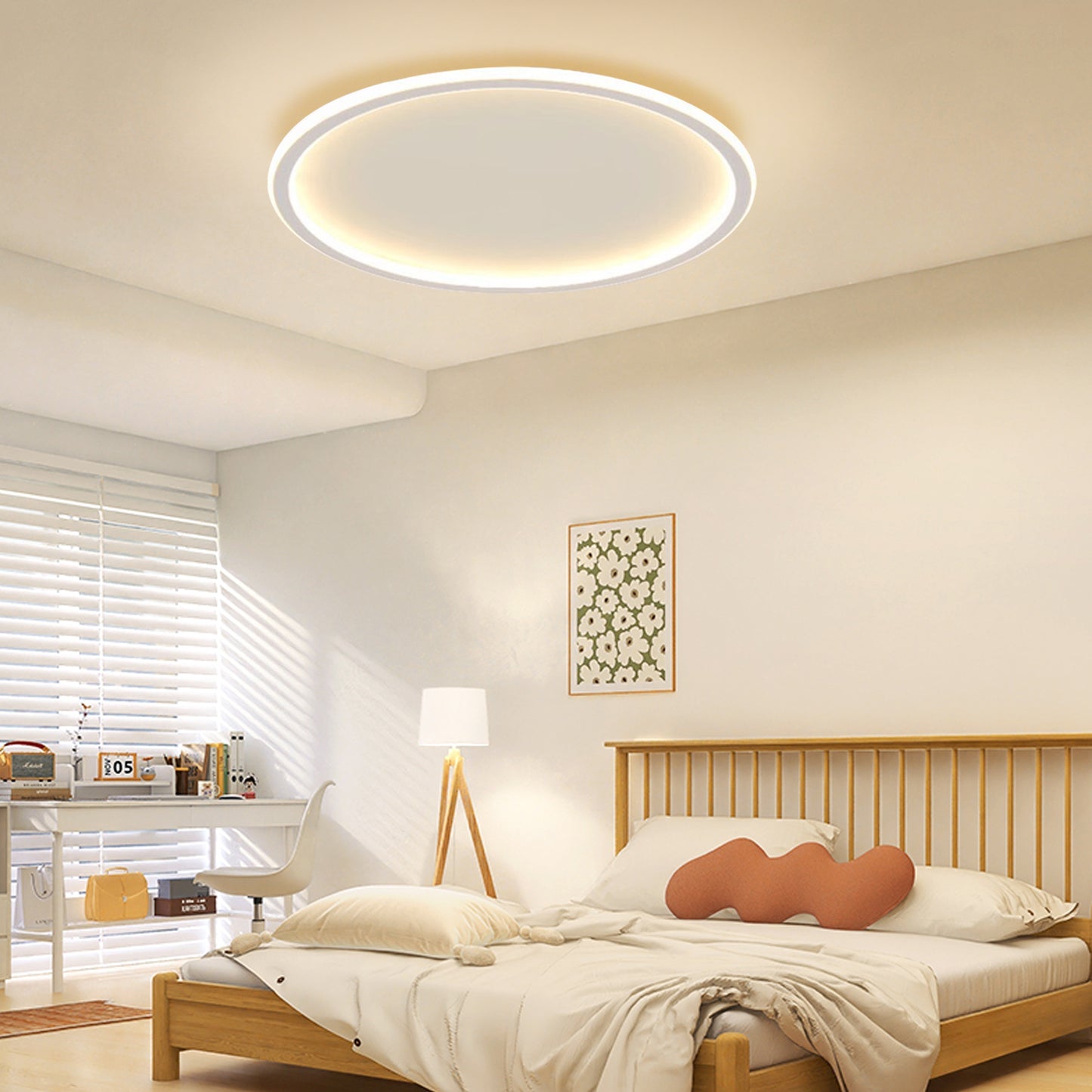 (N) ARTURESTHOME Modern Minimalist Slim Study Round Ceiling Lights