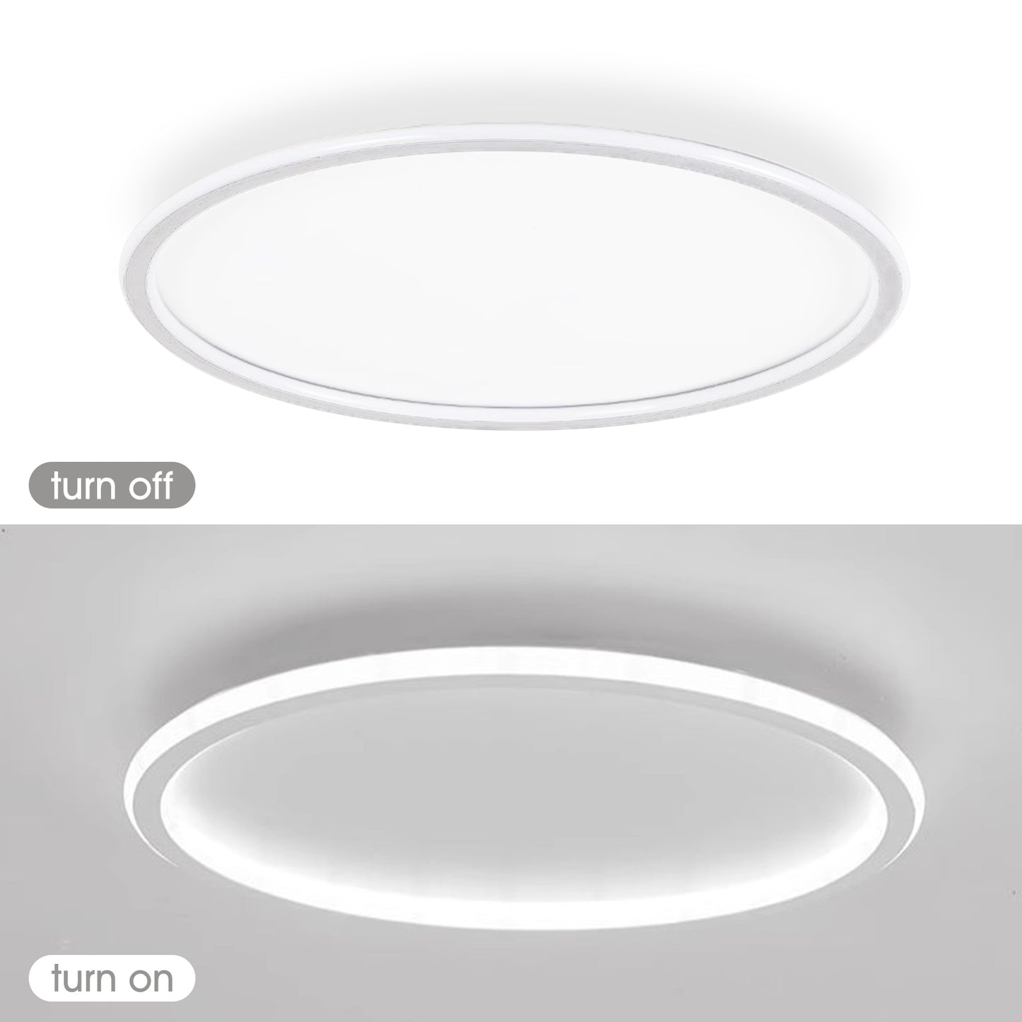 (N) ARTURESTHOME Modern Minimalist Slim Study Round Ceiling Lights