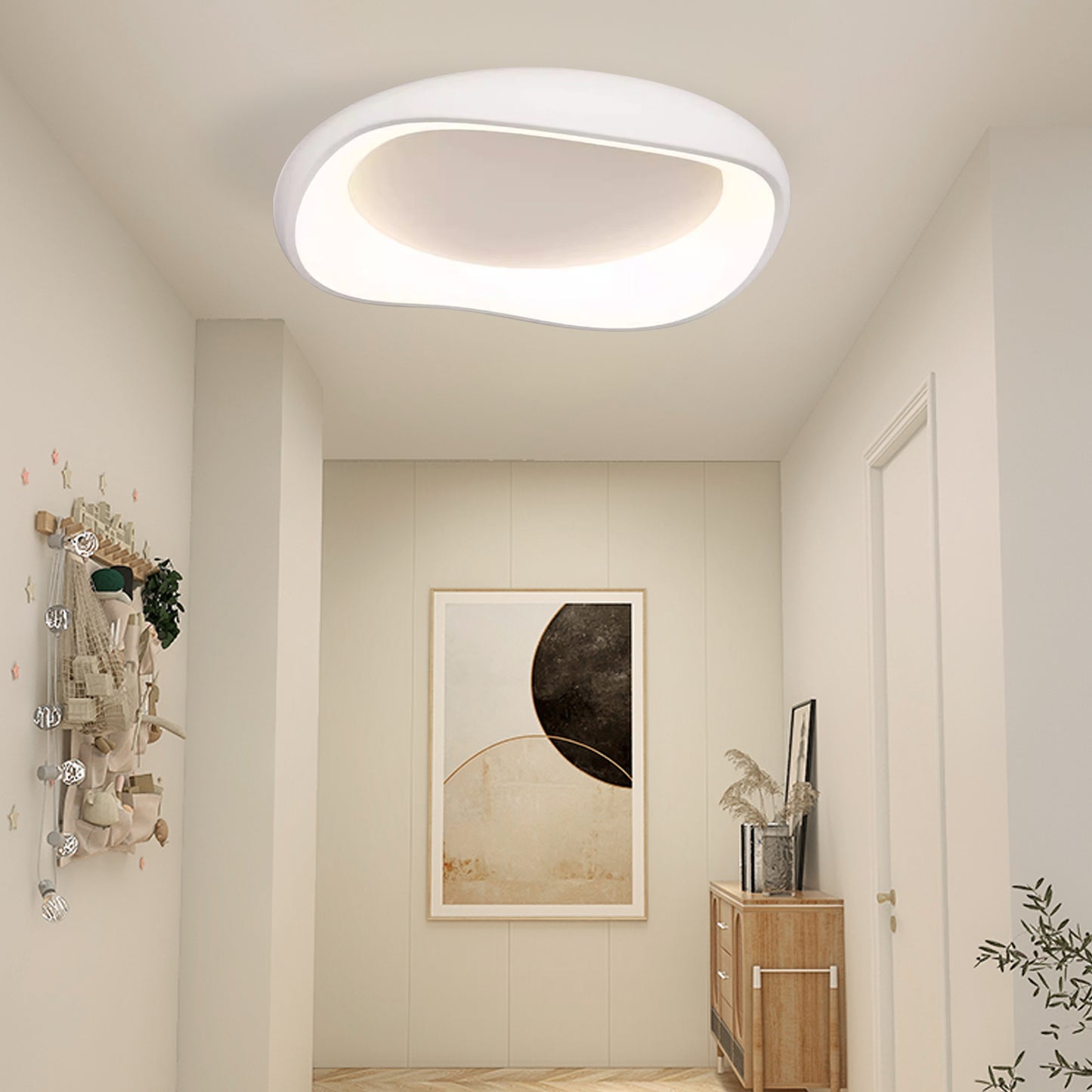 (N) ARTURESTHOME French Modern Style Luxury Anti-blue Light Iron Ceiling Light