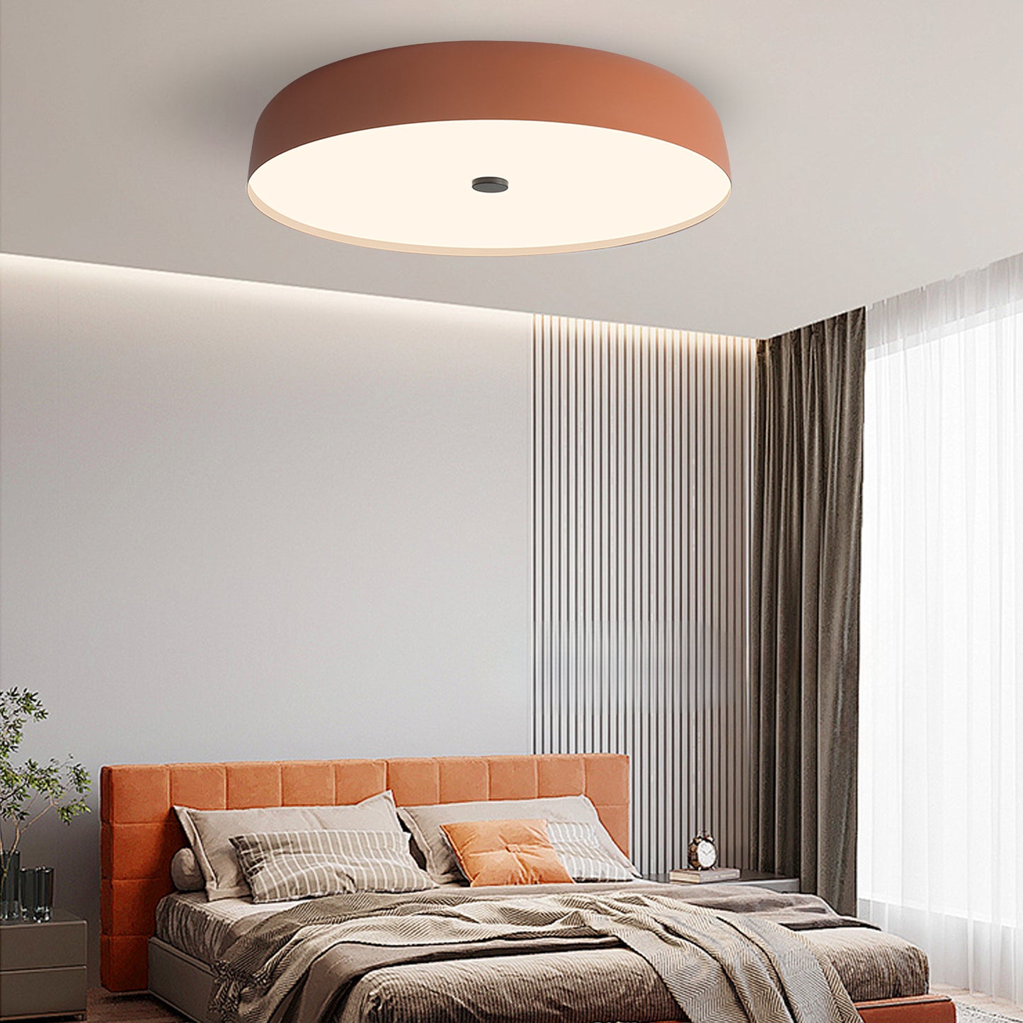 (N) ARTURESTHOME Simple Modern Ceiling Light Round Light Fixture LED Ceiling Lights