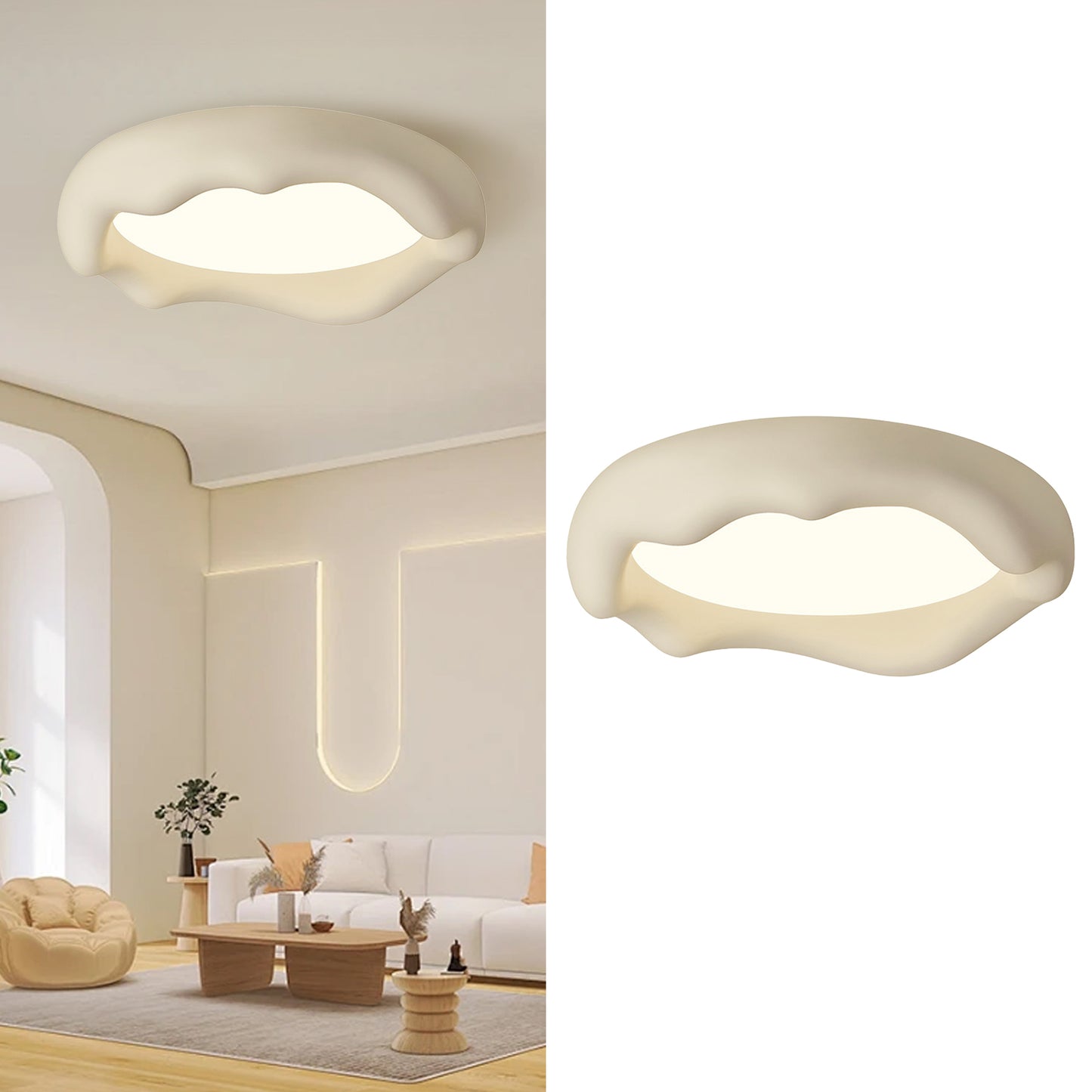 (N) ARTURESTHOME Nordic Minimalist Design Art Deco Resin Ceiling Lights