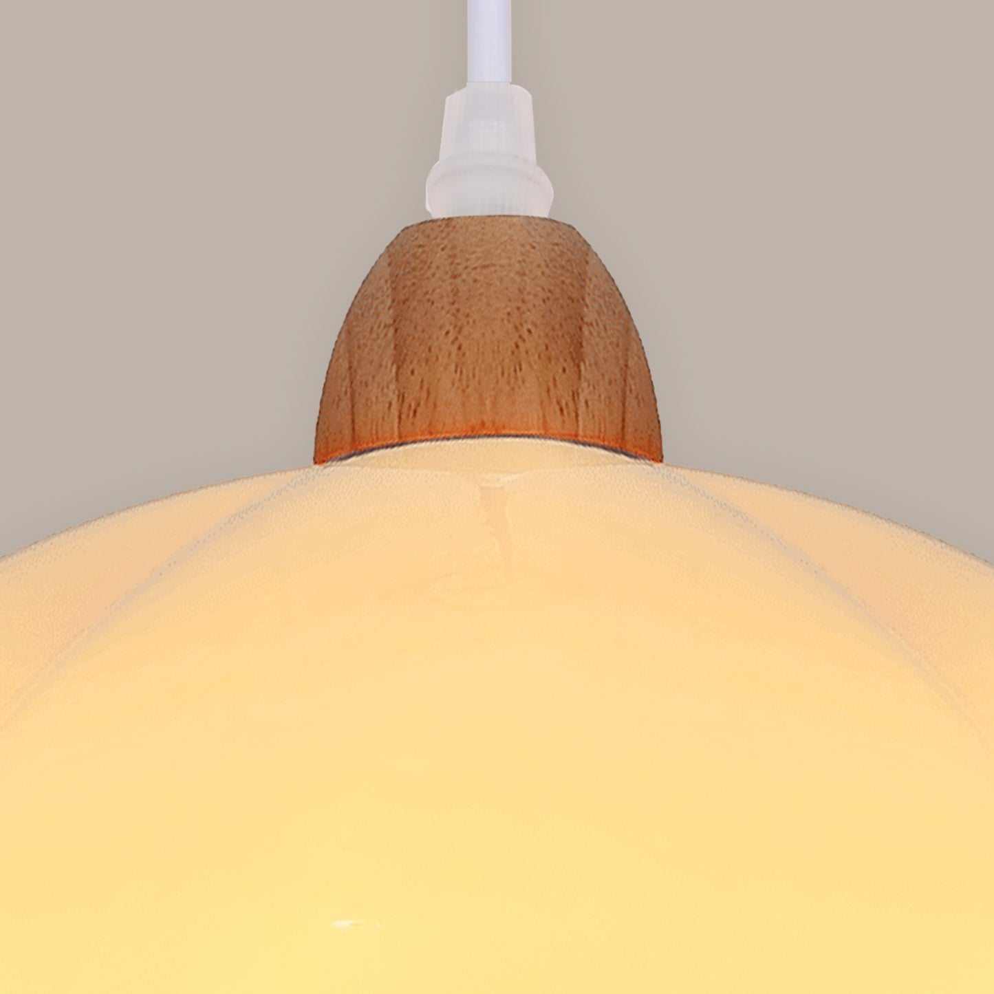 (N) ARTURESTHOME Modern Creative Pumpkin Energy Saving LED Small Pendant Light for Dining Room