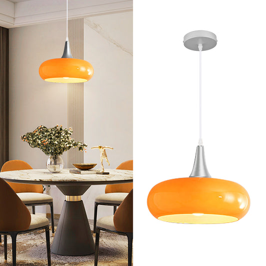 (N) ARTURESTHOME Modern Antique Fashion Persimmon Glass Chandelier Creative Decorative Lamps