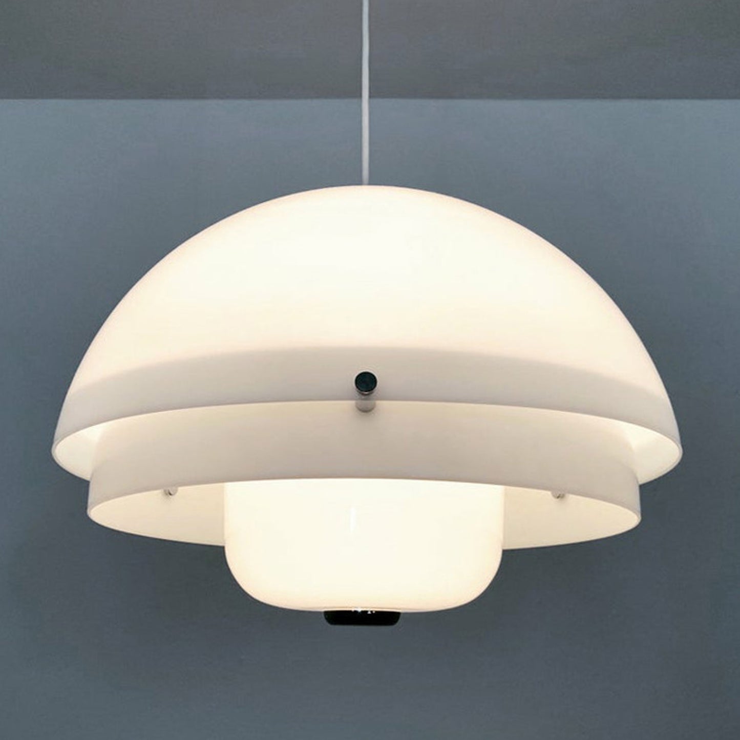 (N) ARTURESTHOME Modern Minimalist Bauhaus Dining Room Lighting Indoor Half Oval Chandelier