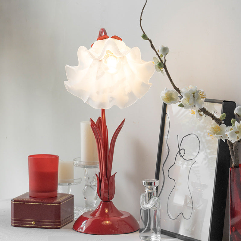 (Y)Bedlight Flower Long lasting Light - Red