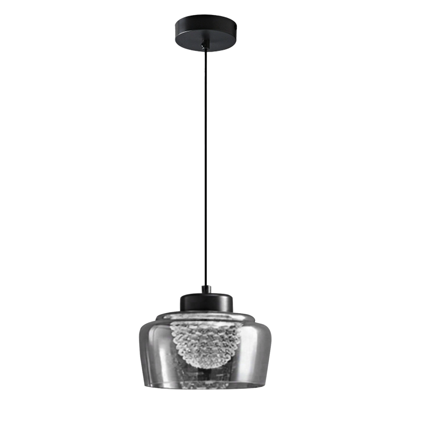 (X)Solid Copper Italian Minimalist Pendant Light - Forged Aluminum & Resin Ceiling Lamp for Bedroom, Dining Room, Entryway Style C