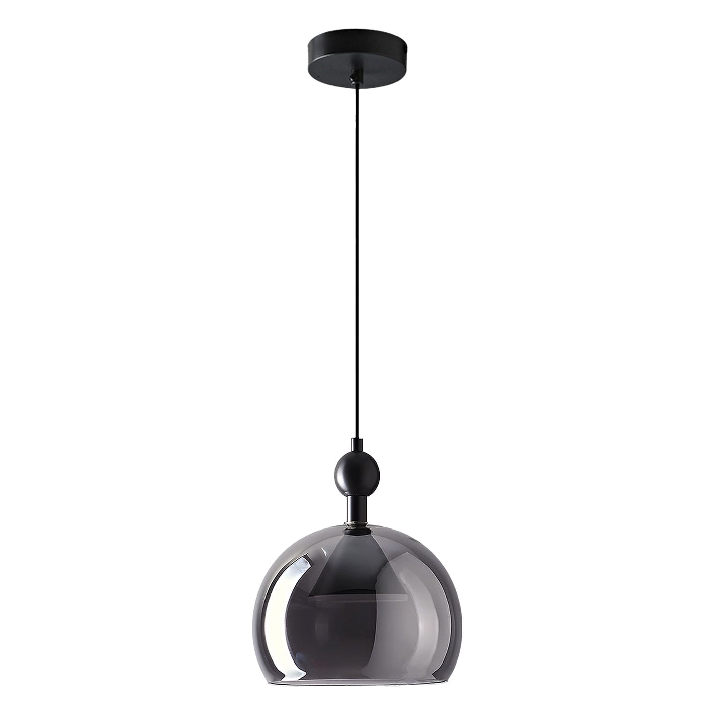 (X)Solid Copper Italian Minimalist Pendant Light - Acrylic & Glass Ceiling Lamp for Bedroom, Dining Room, Entryway Style B