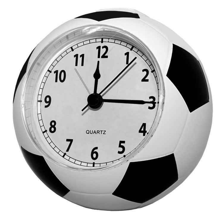 (Y)Boys Gift Creative Football Alarm Clock Desk Clock For Bedroom Home Decoration