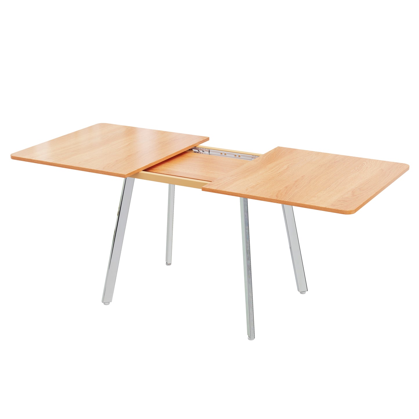 Stylish Minimalist Extendable Dining Table