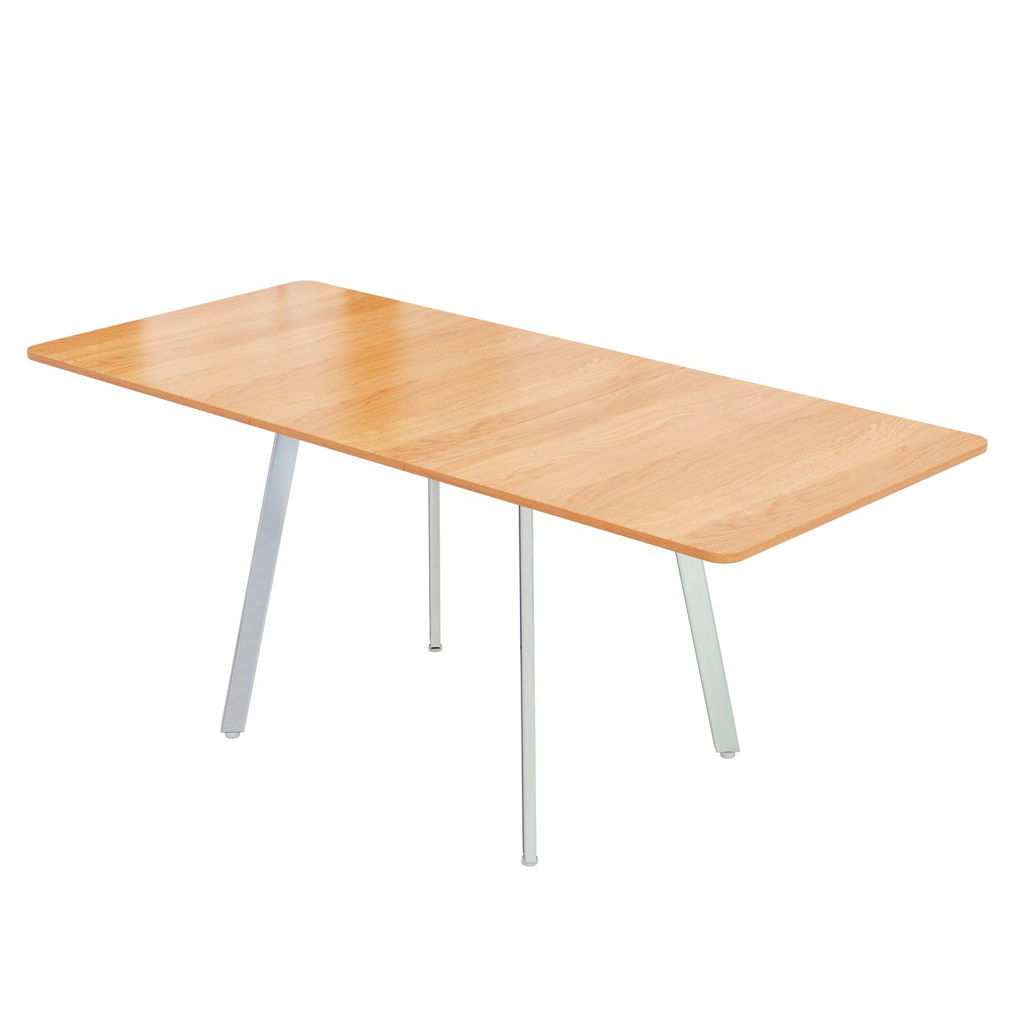 Stylish Minimalist Extendable Dining Table