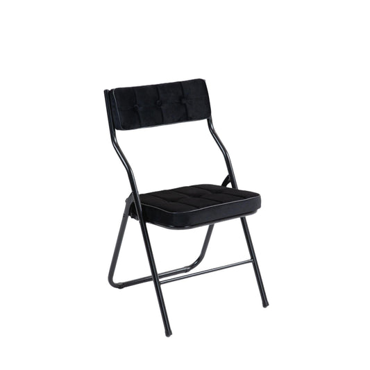 2-Pack Foldable Dining Chairs with Cushions - Portable, Assembled Extra Chairs for Kitchen, Office, Party