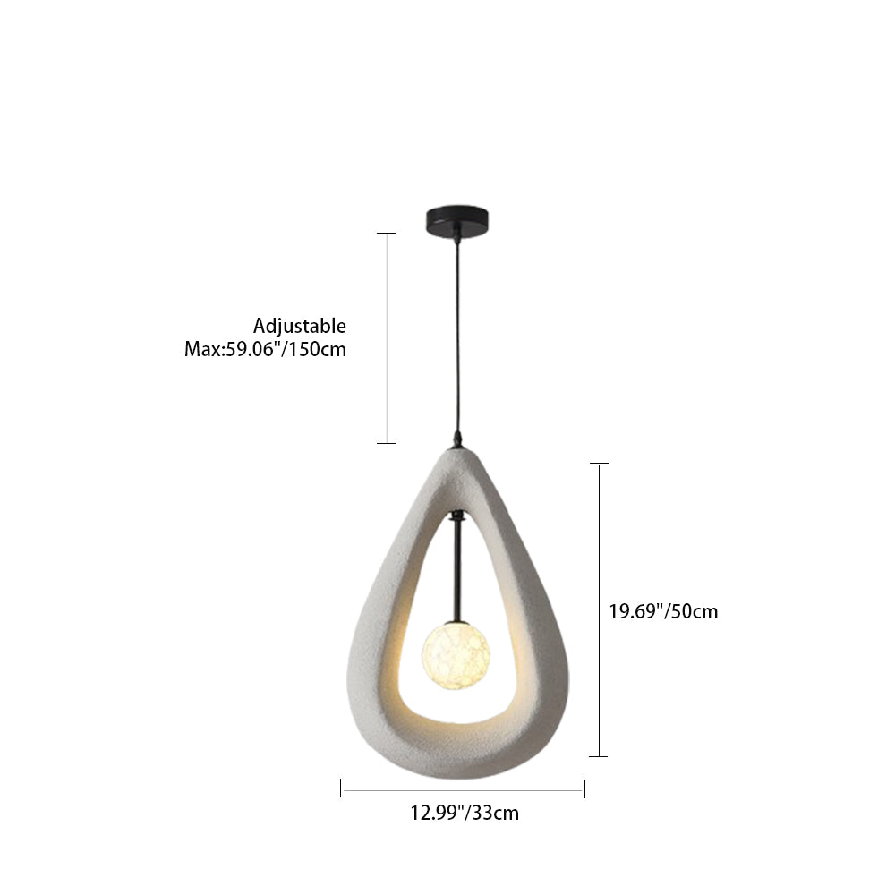 (Z)Nordic Minimalist Design LED Pendant Light, Ideal for Dining Room or Bedroom