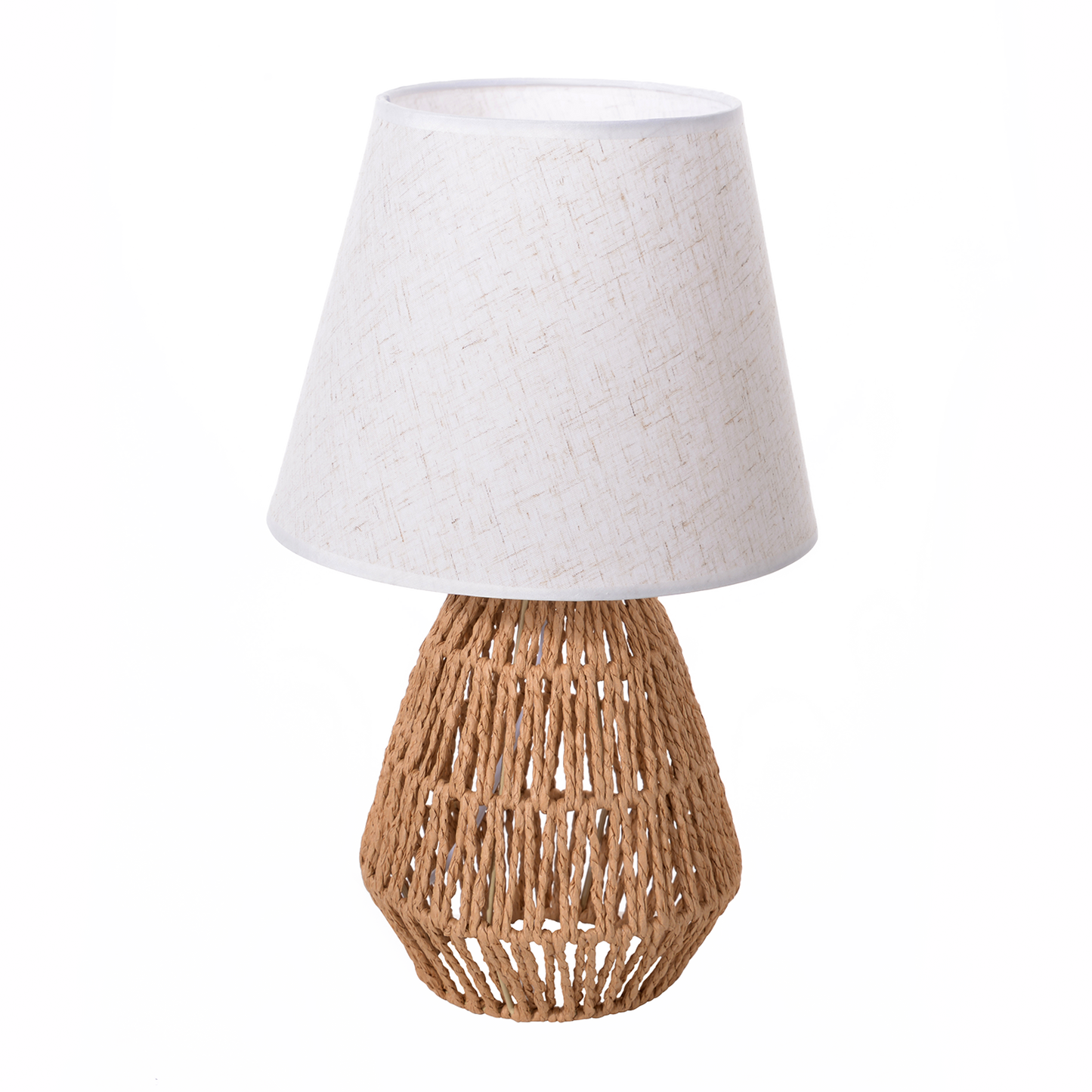 (Z)ARTURESTHOME Bamboo Bedside Lamp Table Lamp Rattan Table Lamp Bamboo table lamp Suitable for bedroom and living room