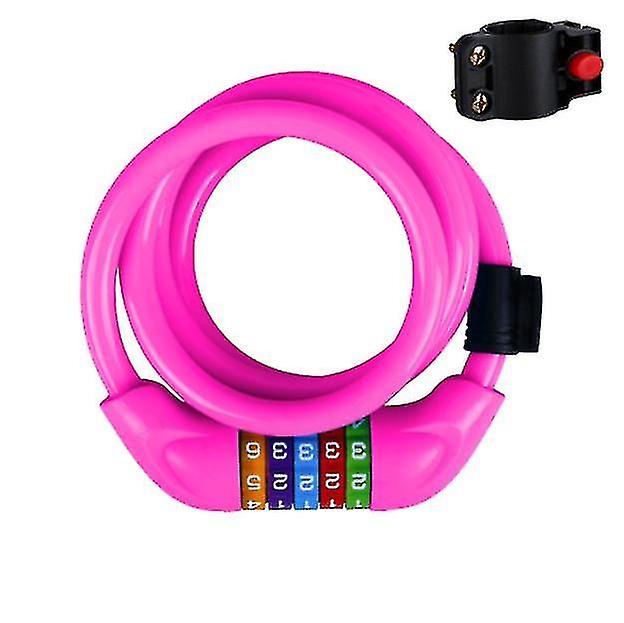 (Y)Children's Security Bicycle Lock, Colourful Combination Lock