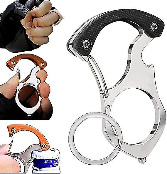 (Y)Multifunction Car Key Buckle Self Protection Hook