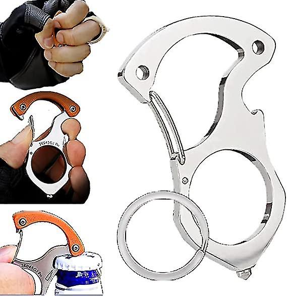 (Y)Multifunction Car Key Buckle Self Protection Hook